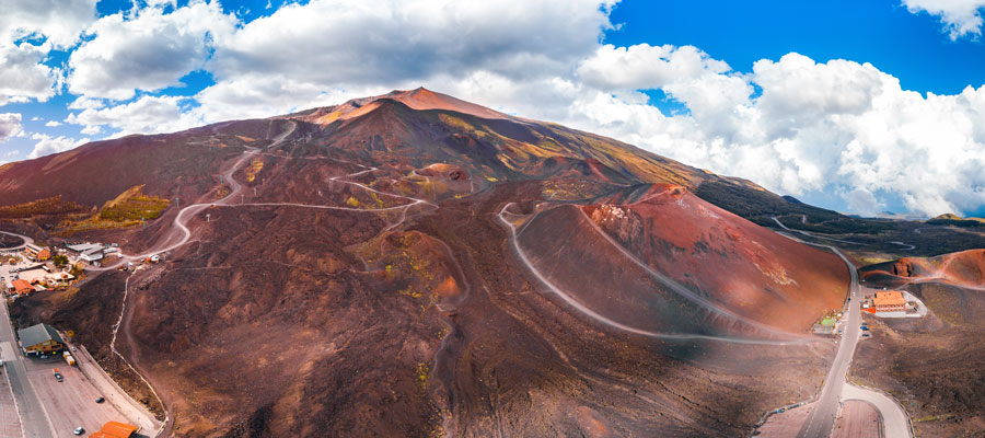 Volcan Etna en Sicile